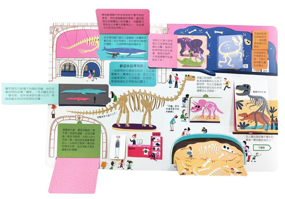 STEAM全知識翻翻書：逛逛博物館【附贈親子共讀引導手冊】
